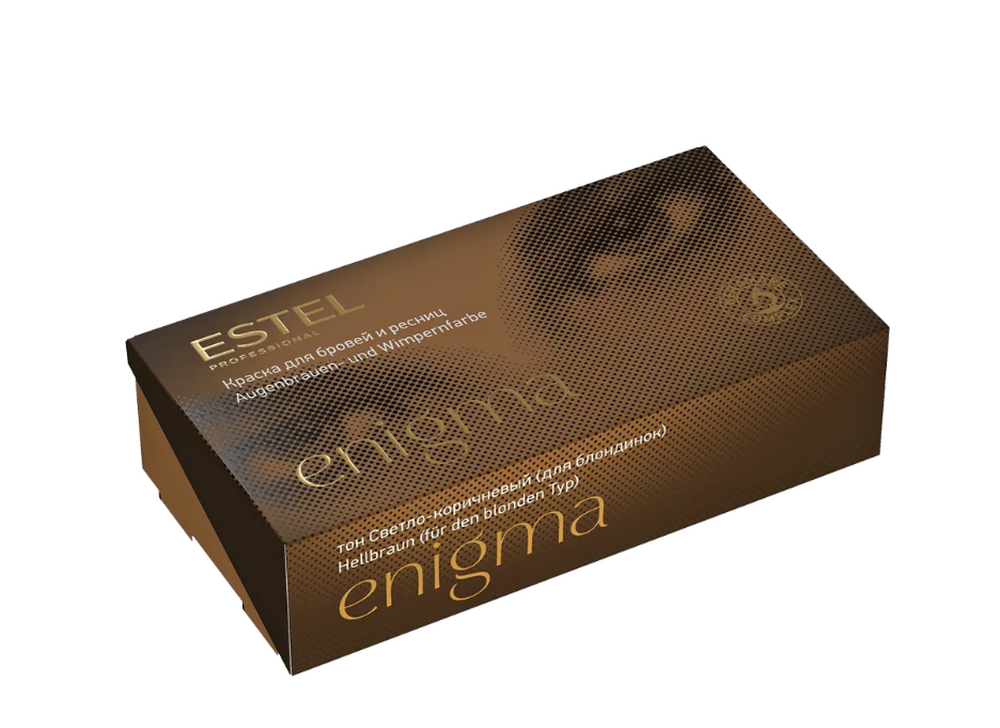 Estel Enigma Краска для бровей и ресниц - Светло-коричневый, 20 мл