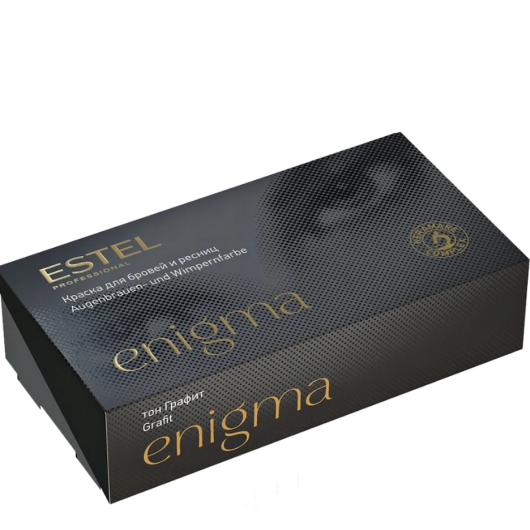 Estel Enigma Краска для бровей и ресниц - Графит, 20 мл