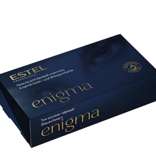 Estel Enigma Краска для бровей и ресниц - Иссиня-черный, 20 мл
