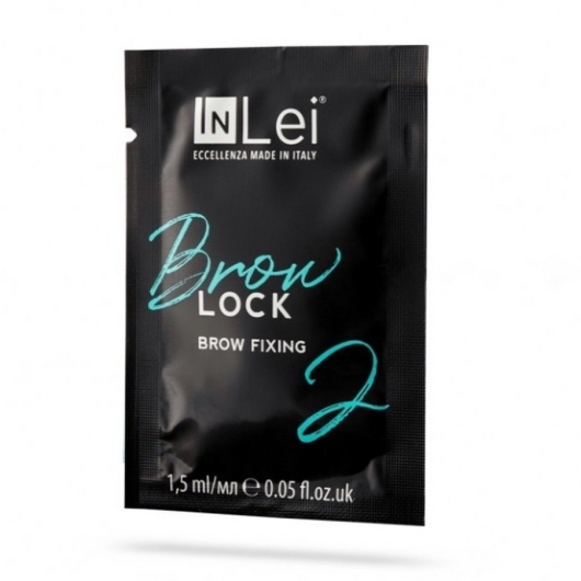 InLei "Brow Lock 2" Фиксирующий состав для бровей в саше, 1,5 мл