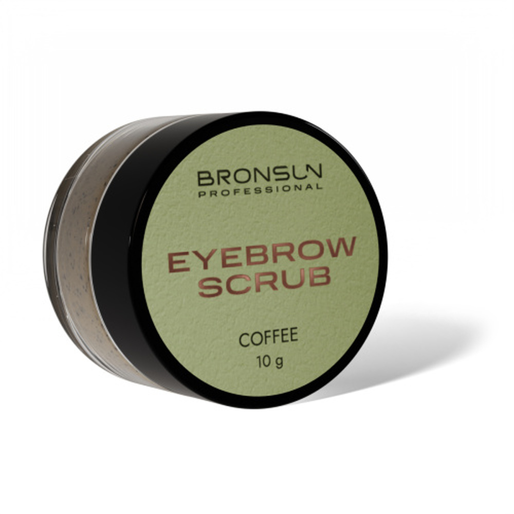 Скраб кофейный для бровей BRONSUN, 10 г