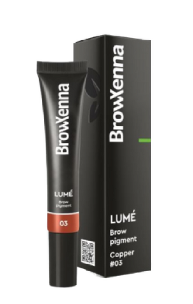Brow Xenna Lumé Пигмент прямого действия для бровей гелевый (Copper), 15 мл