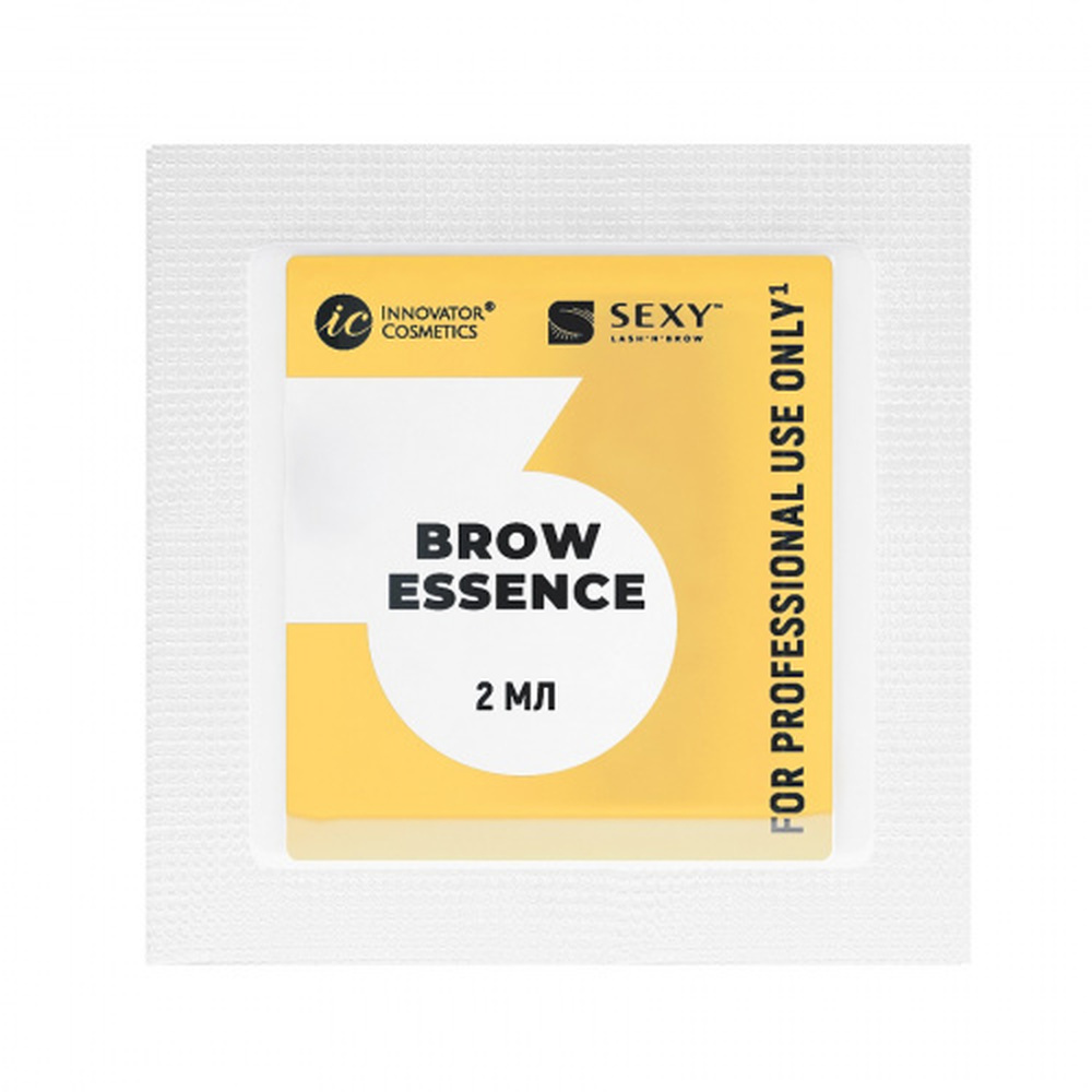 Sexy Brow Perm Состав №3 BROW ESSENCE для долговременной укладки бровей в саше, 2 мл