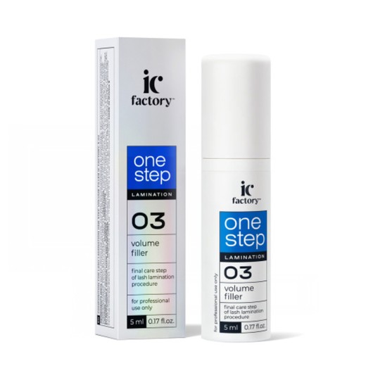 Состав для ламинирования ресниц ONE STEP
VOLUME FILLER IC FACTORY, 5 мл