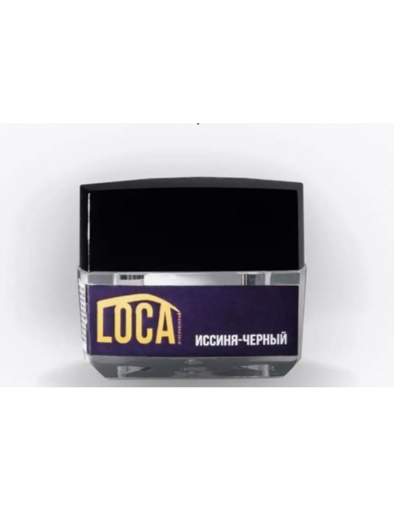 LOCA Professional Краска для бровей- Иссиня-черный, 4г