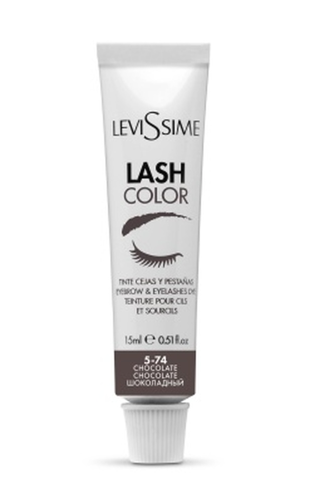 LeviSsime № 5-74 Шоколадный Краска для бровей Lash Color 15 мл.