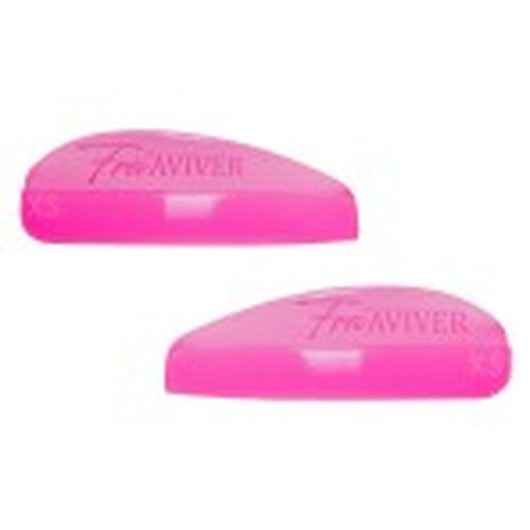 FreiAVIVER Силиконовые валики глянец (розовый), XS