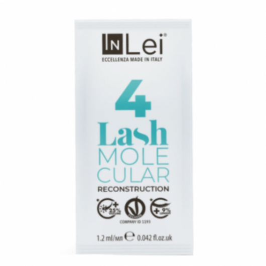 InLei "Lash Molecular 4 Reconstruction" Молекулярная реконструкция ресниц и бровей, 1,2 мл